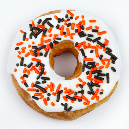 Cake Mate Orange and Black Harvest Sprinkle Mix, 6#