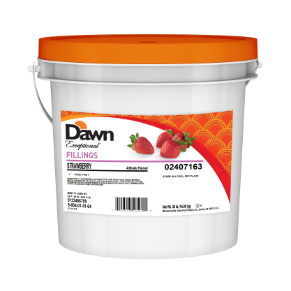 Diced Strawberry Filling, 35#
