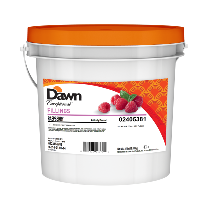 DAWN EXCEPTIONAL Seedless Raspberry Filling, 35#