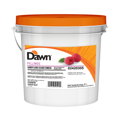 Seedless Raspberry Flavored Filling, 35#