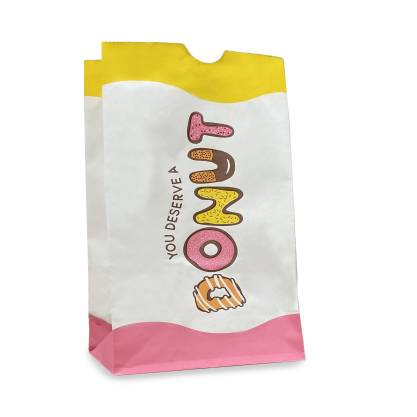 Donut 4# White Paper Bag, 500 Ct